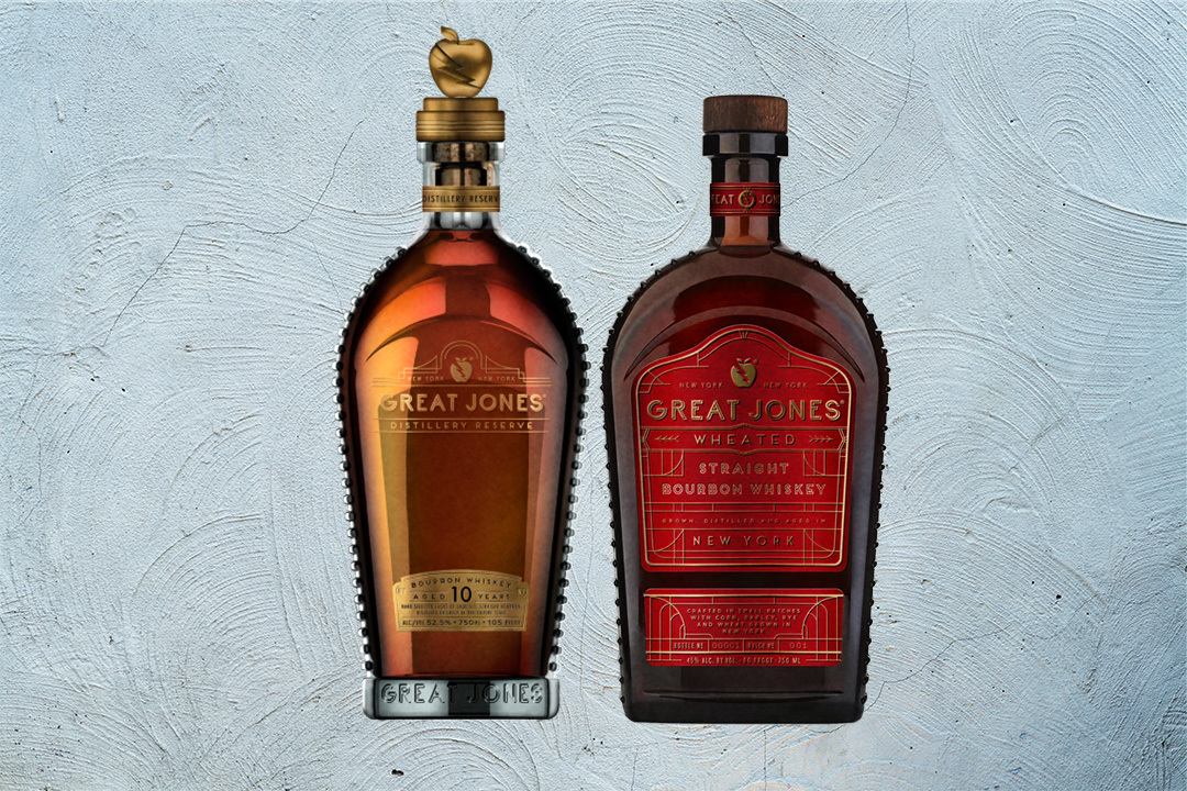 <strong>Great Jones 10 Year Distillery Reserve Bourbon / Wheated Straight Bourbon</strong>