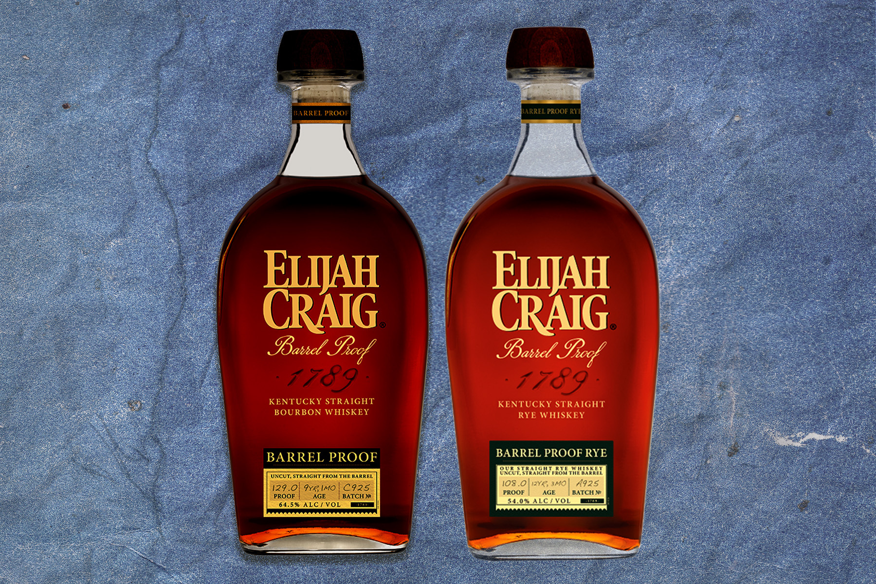 <strong>Elijah Craig Barrel Proof Bourbon C925 / Barrel Proof Rye A925 </strong>