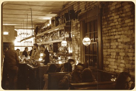 The interior of Attaboy