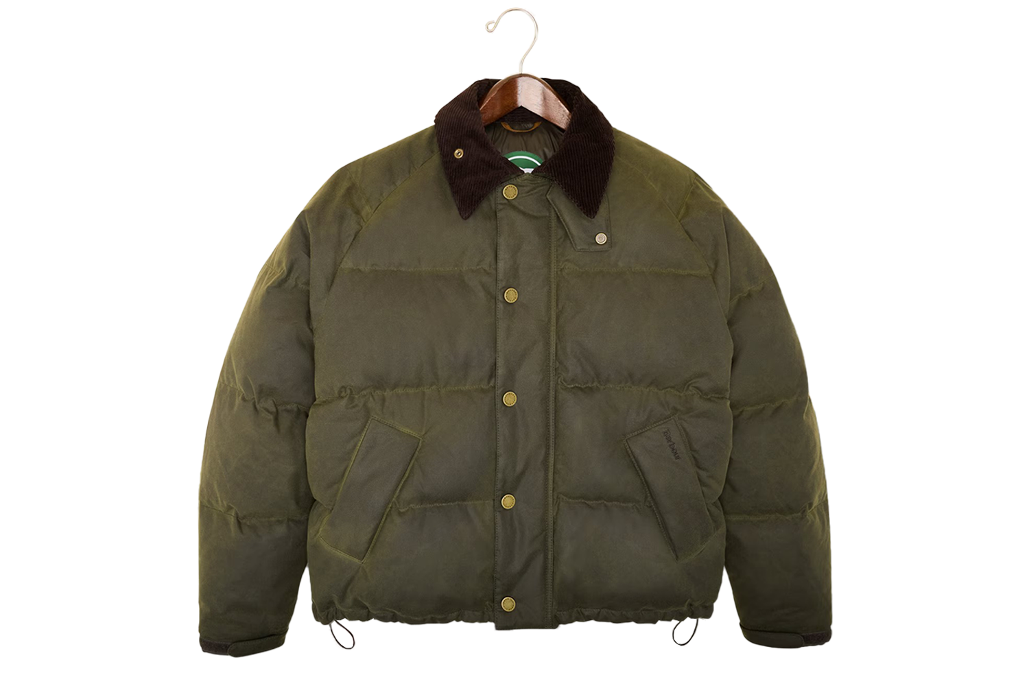Sorel x Barbour Transport Wax Puffer Jacket