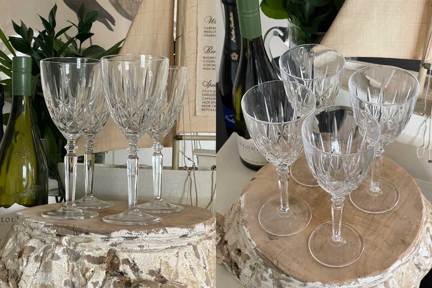 Bessette Mon Chérie Wine Glasses Set of 4