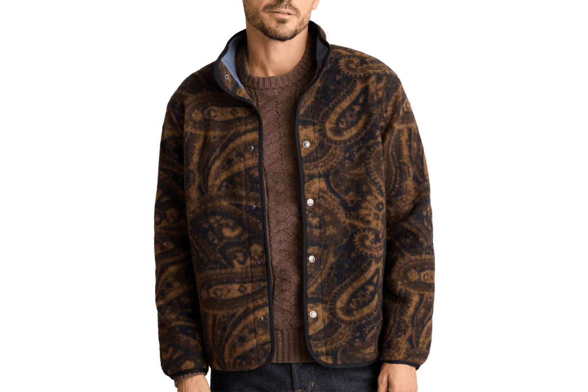 Bonobos Italian Wool Fleece Jacket