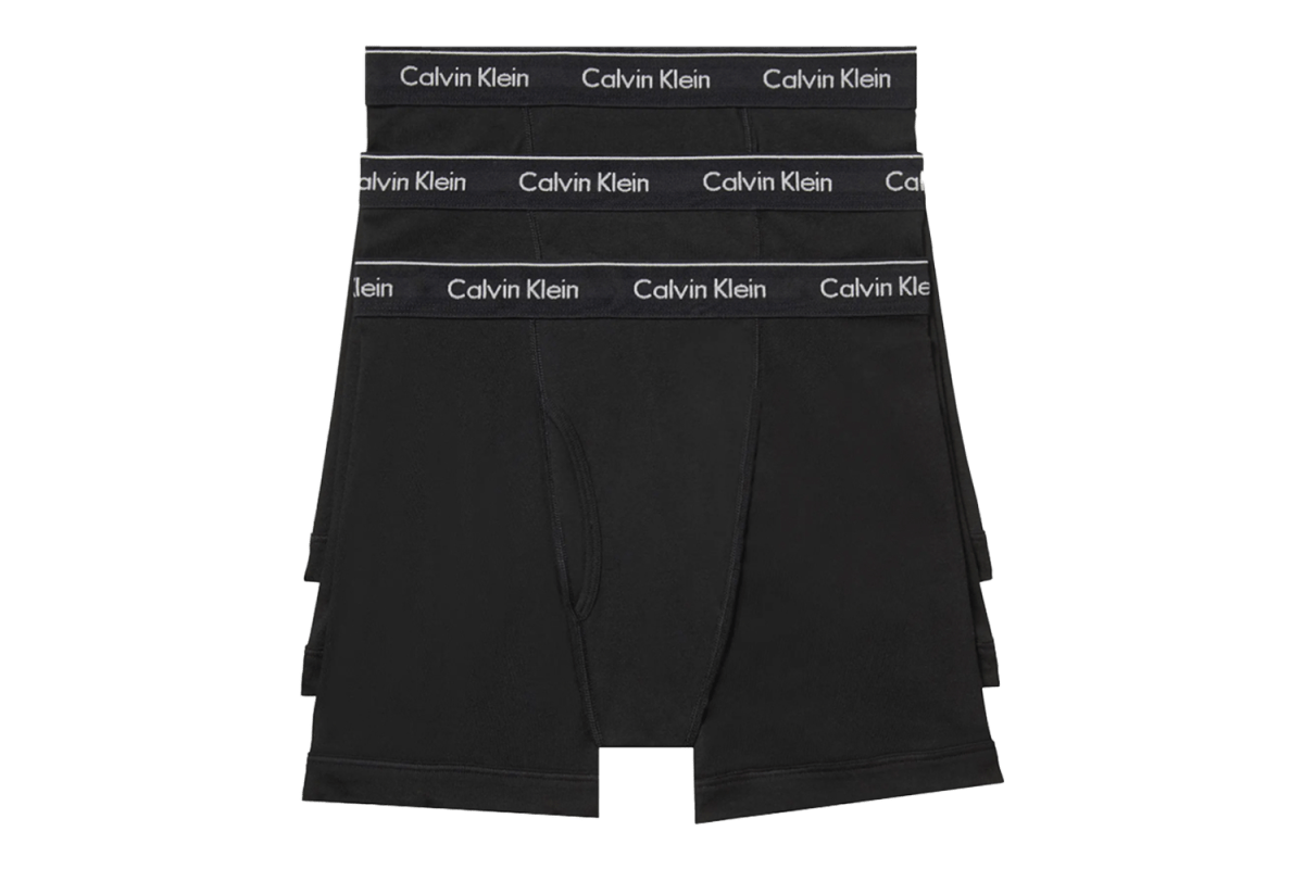 Calvin Klein Classics Cotton Boxer Briefs (3-Pack)
