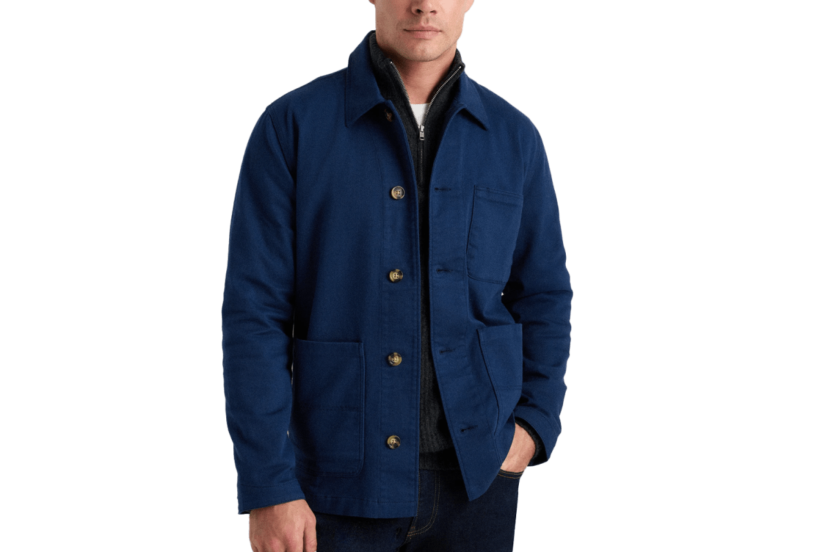 Quince Organic Comfort Stretch Chore Jacket