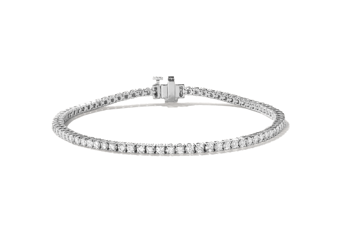 Quince 14K Gold Lab Grown Diamond Tennis Bracelet