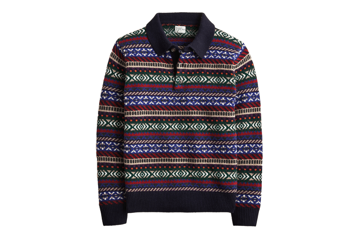 J.Crew Fair Isle Wool Sweater-Polo
