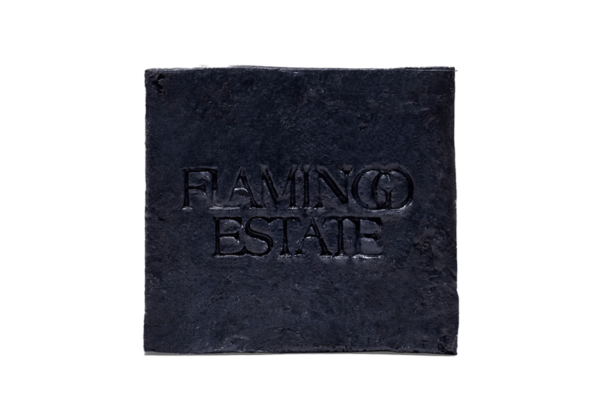 Flamingo Estate Lavender Activated Charcoal Soap Brick
