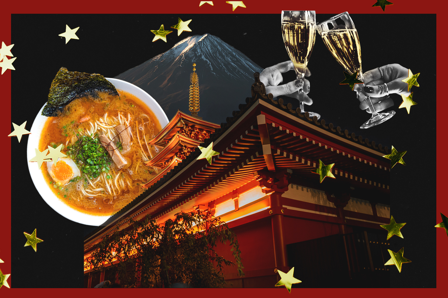 Tokyo is a magical place around New Years.
