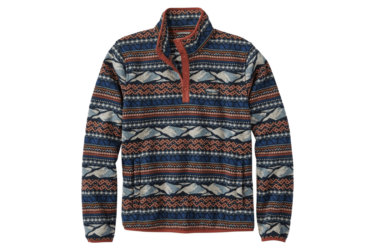 Men’s L.L.Bean Sweater Fleece Pullover