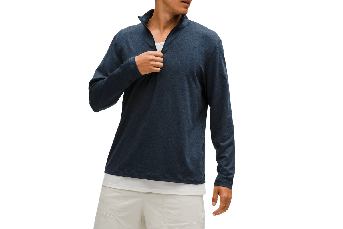 Lululemon Soft Jersey Half Zip