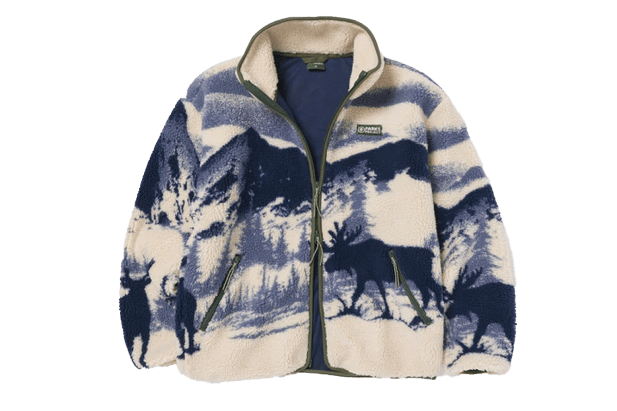 Parks Project Acadia Moose Full Zip High Pile Fleece