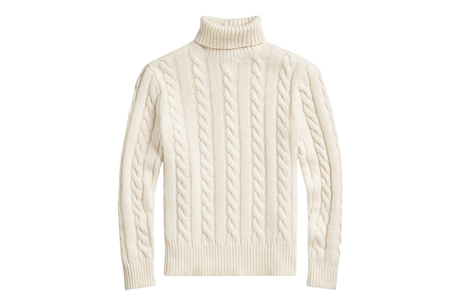 Polo Ralph Lauren Cable-Knit Wool-Cashmere Sweater