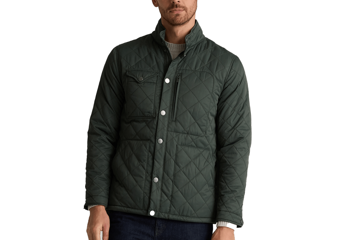 Quince Featherless Quilted Utility Jacket