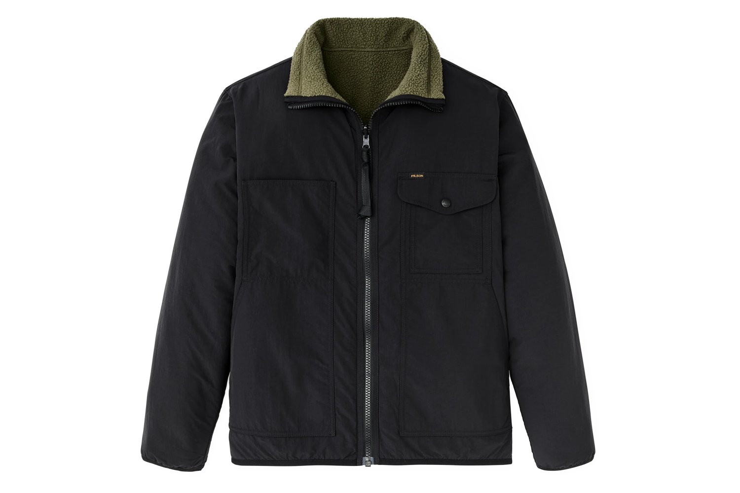 Filson Reversible Pile Fleece Jacket