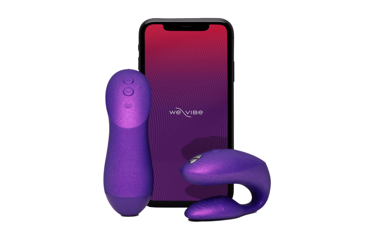 We-Vibe Chorus Pro Cosmic Purple App and Remote Controlled Couple’s Vibrator