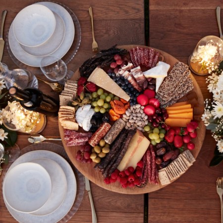 Plate of appetizers