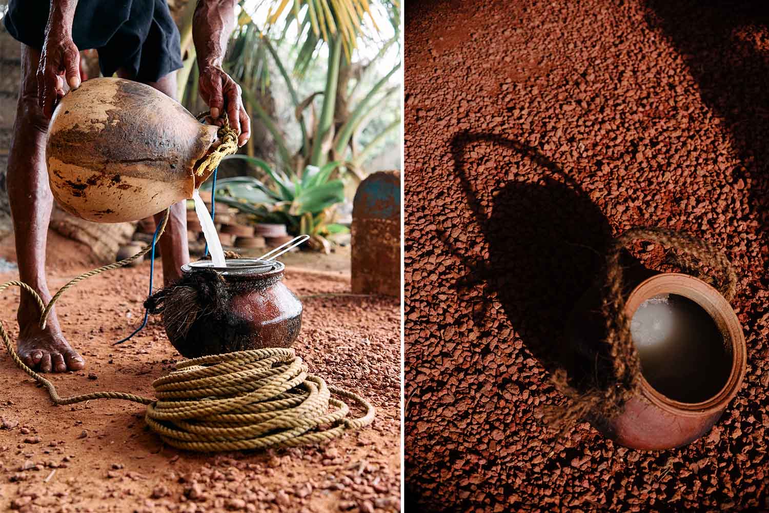 Toddy pots