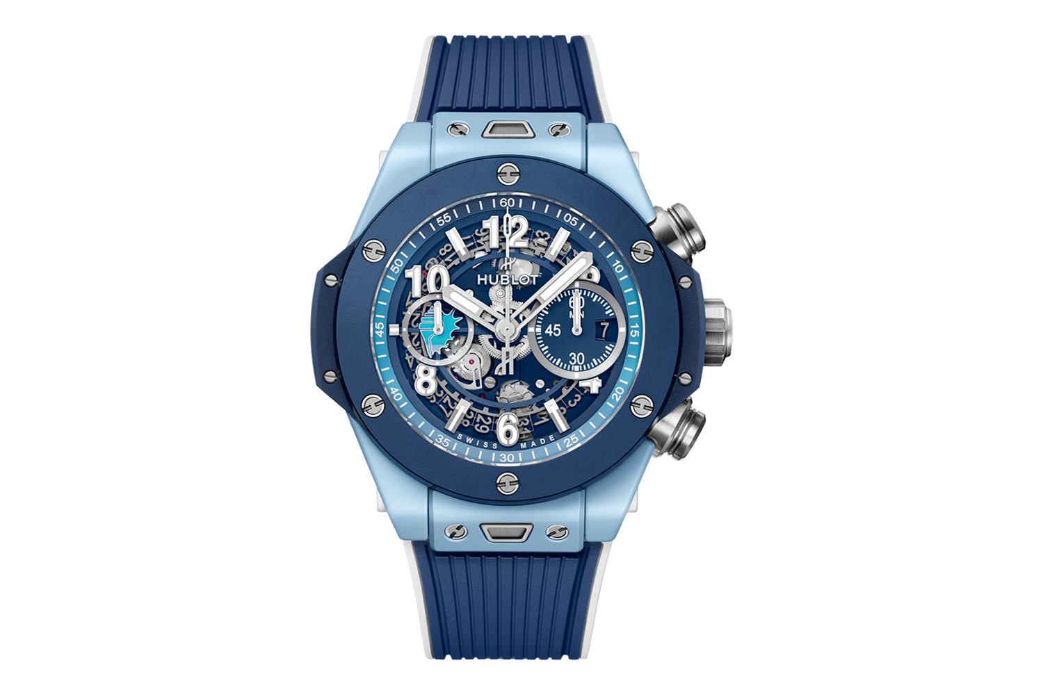 Hublot Big Bang Unico Blue Ceramic Caribbean