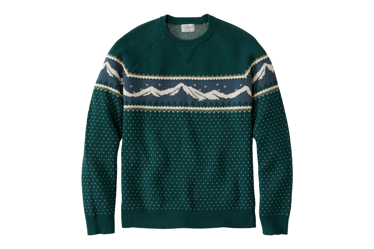 L.L.Bean Men’s Wicked Soft Cotton/Cashmere Sweater