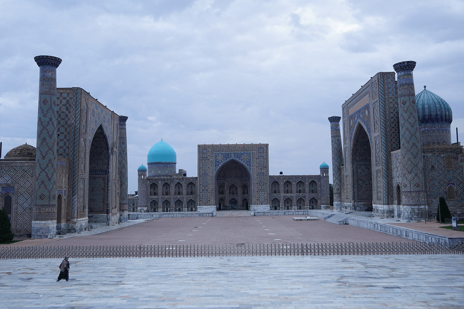 Early morning at Registan