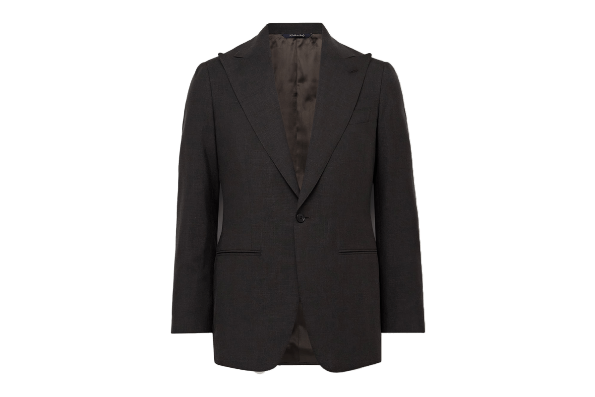 Saman Amel Wool-Blend Suit Jacket