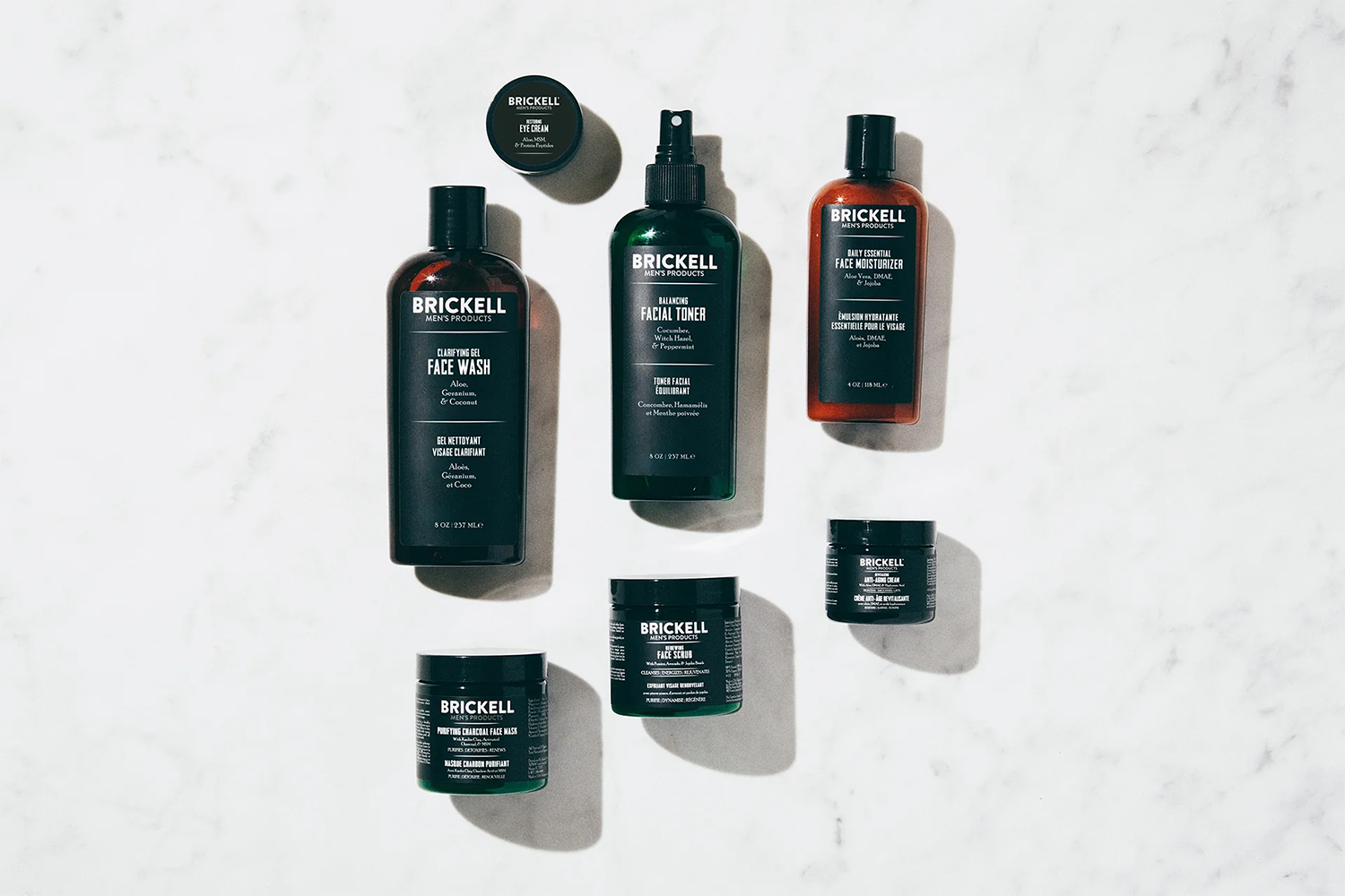 Brickell Daily Elite Face Care Routine