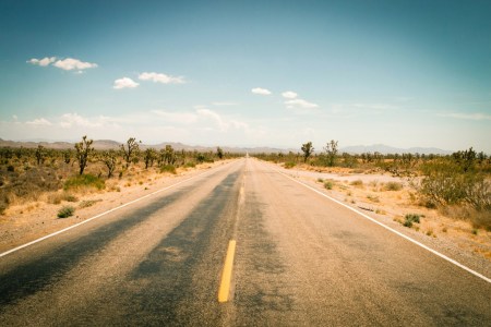 Desert road in Arizona
