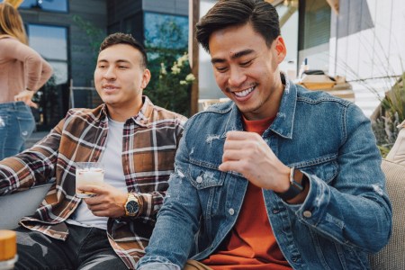 Laughing man
