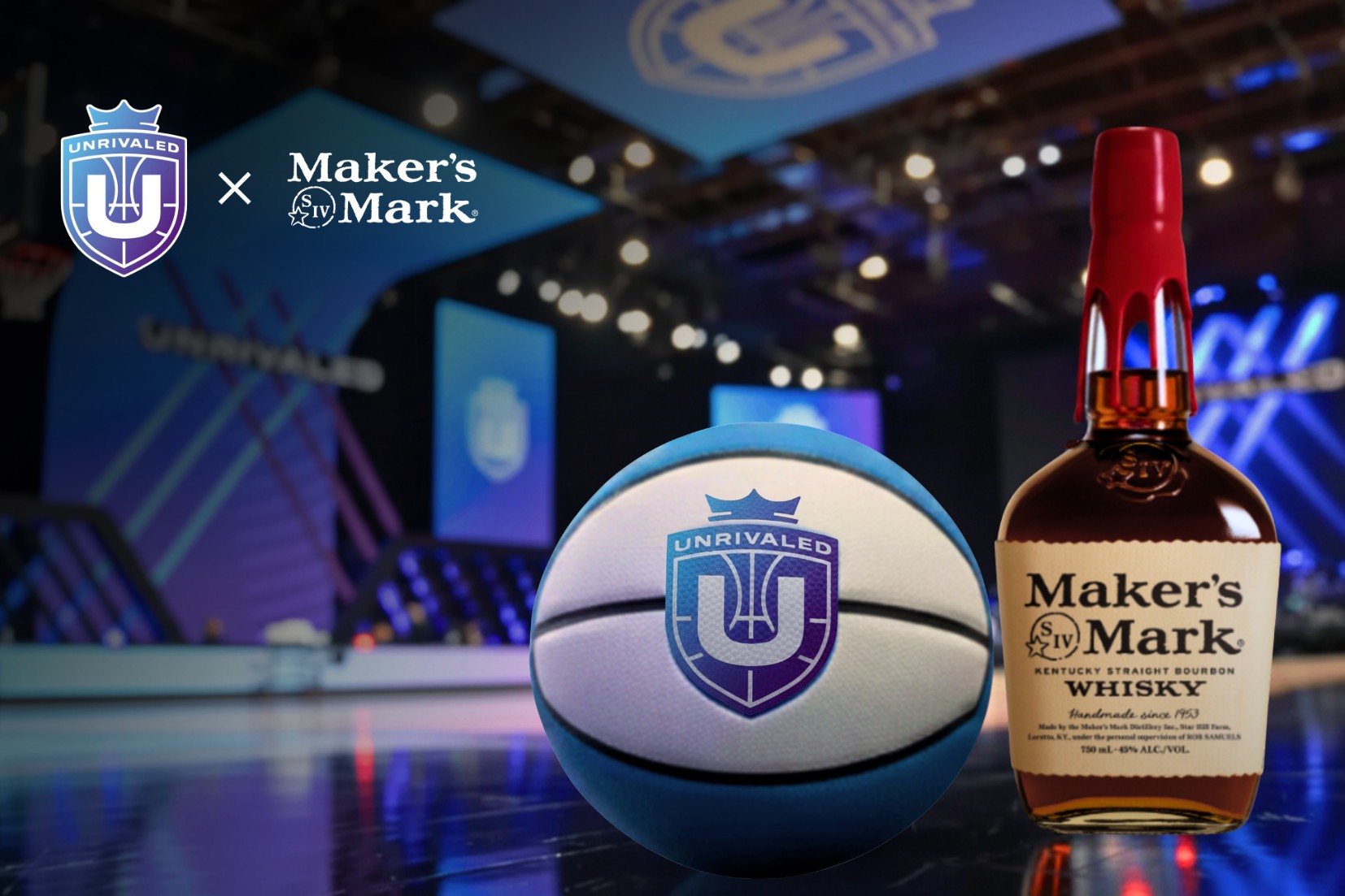 Unrivaled and Maker's Mark are collaborating