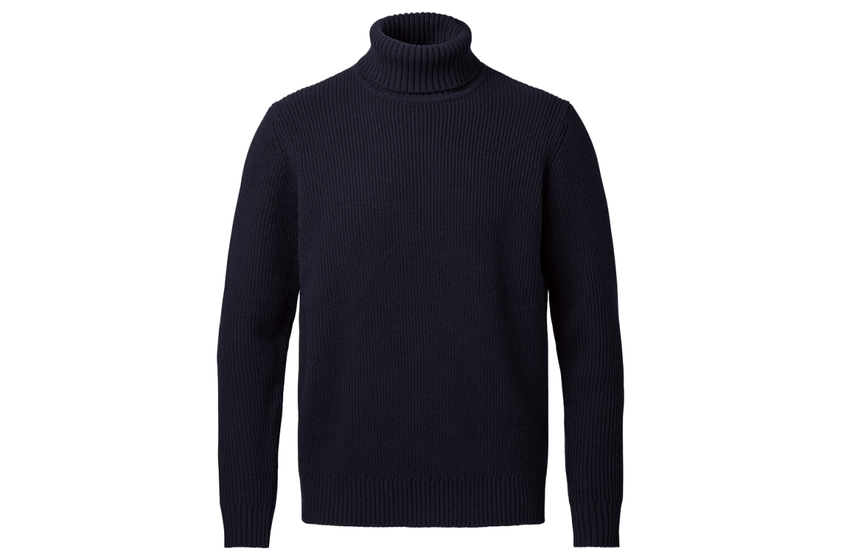 Charles Tyrwhitt Pure Merino Chunky Turtleneck Sweater
