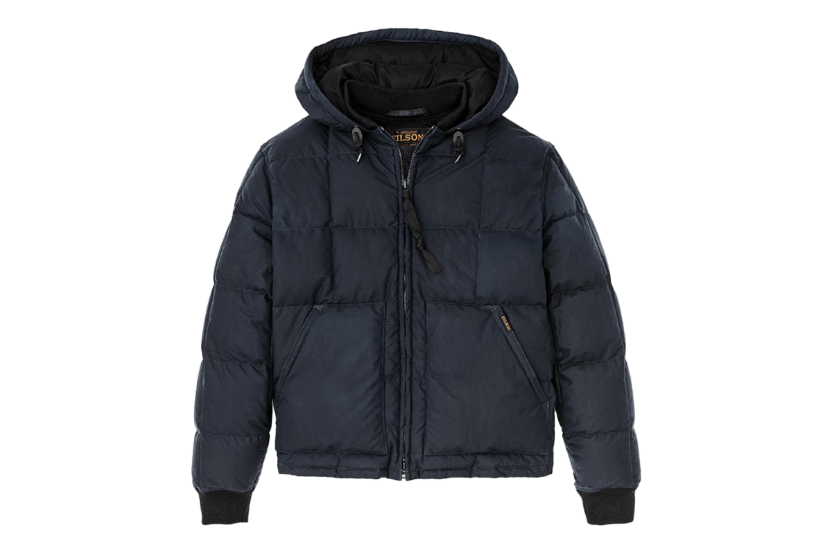 Filson Waxed Down Jacket