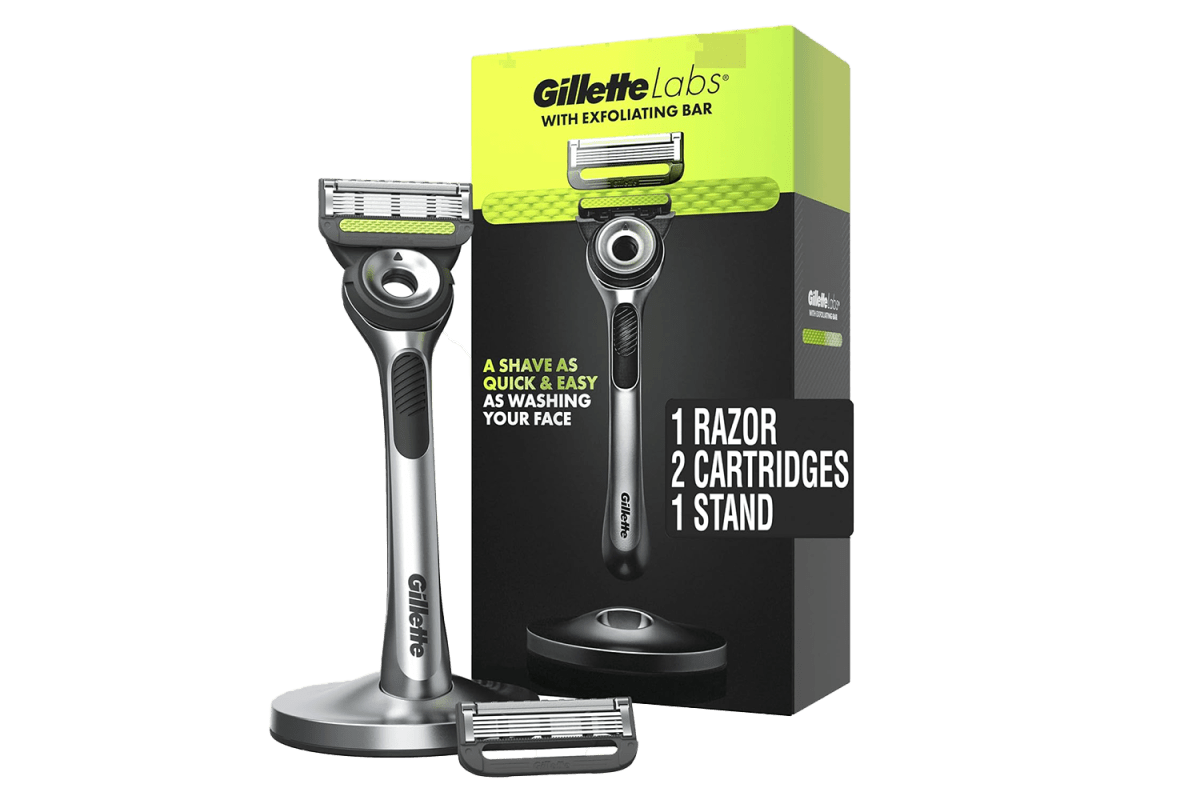 Gillette Labs Razor with Exfoliating Bar