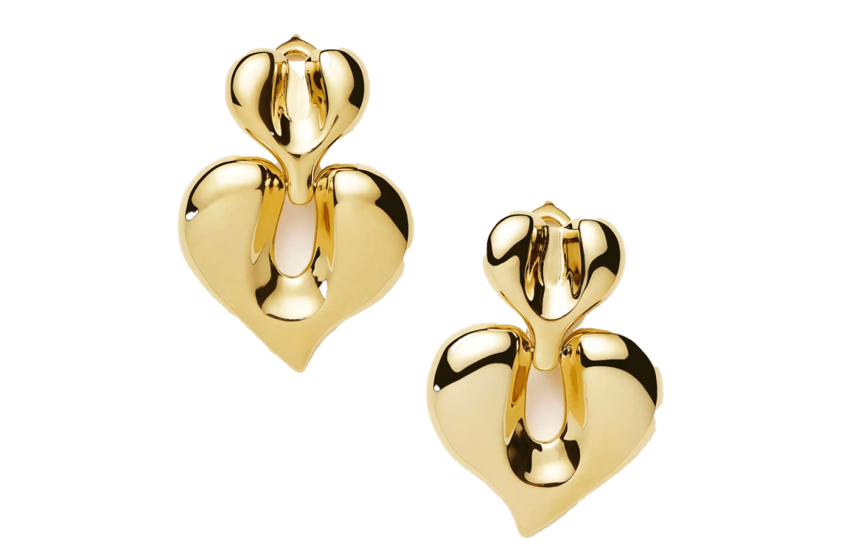 Missoma Molten Heart Statement Earrings