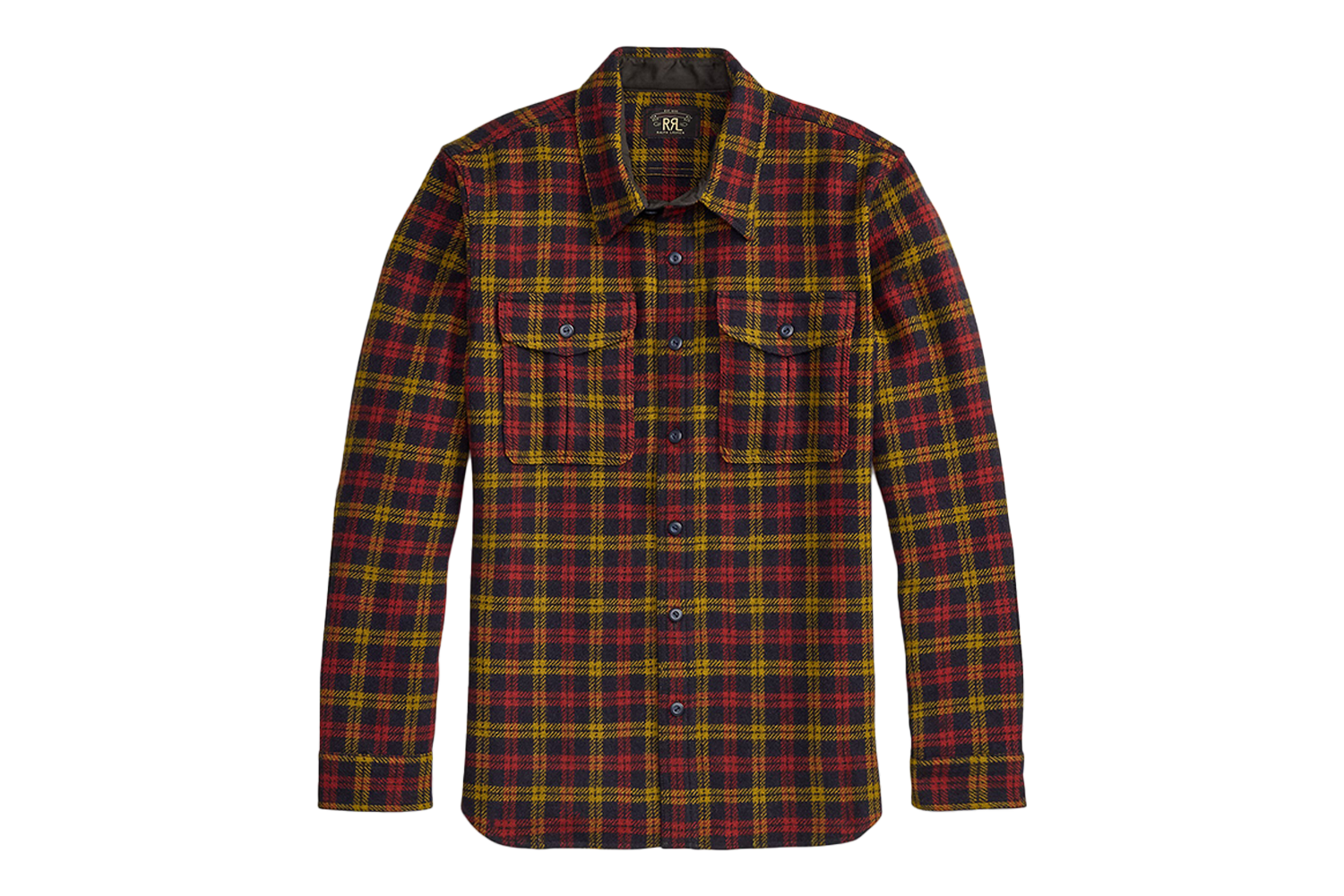 RRL Checked Wool Twill Workshirt