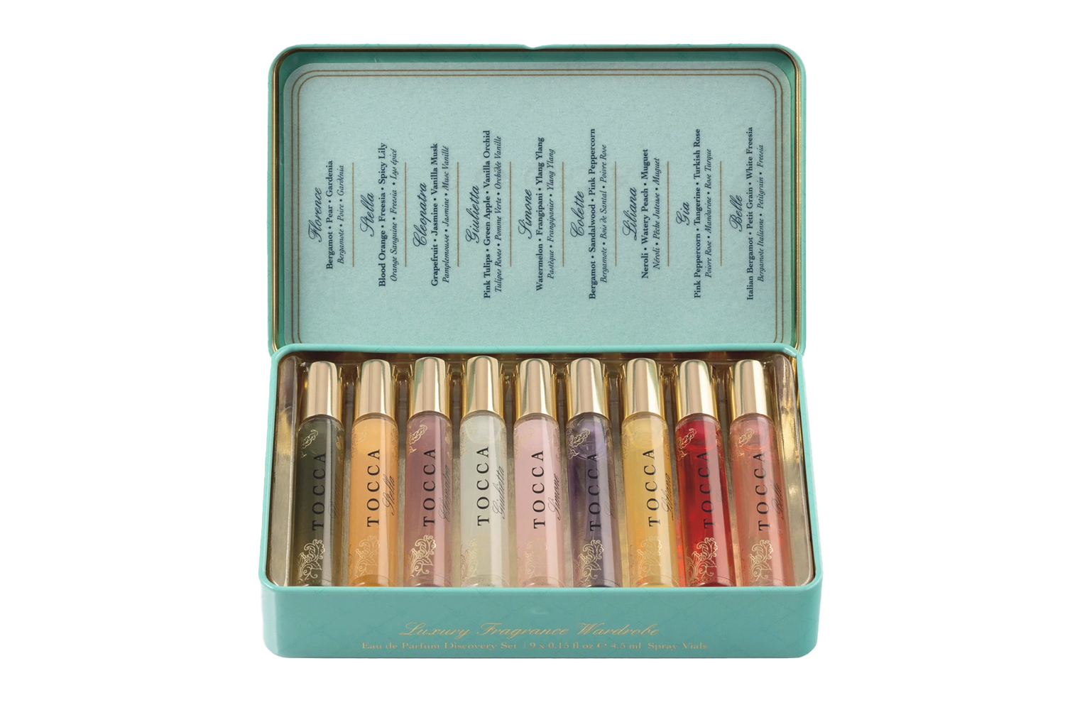 Tocca Luxury Fragrance Wardrobe