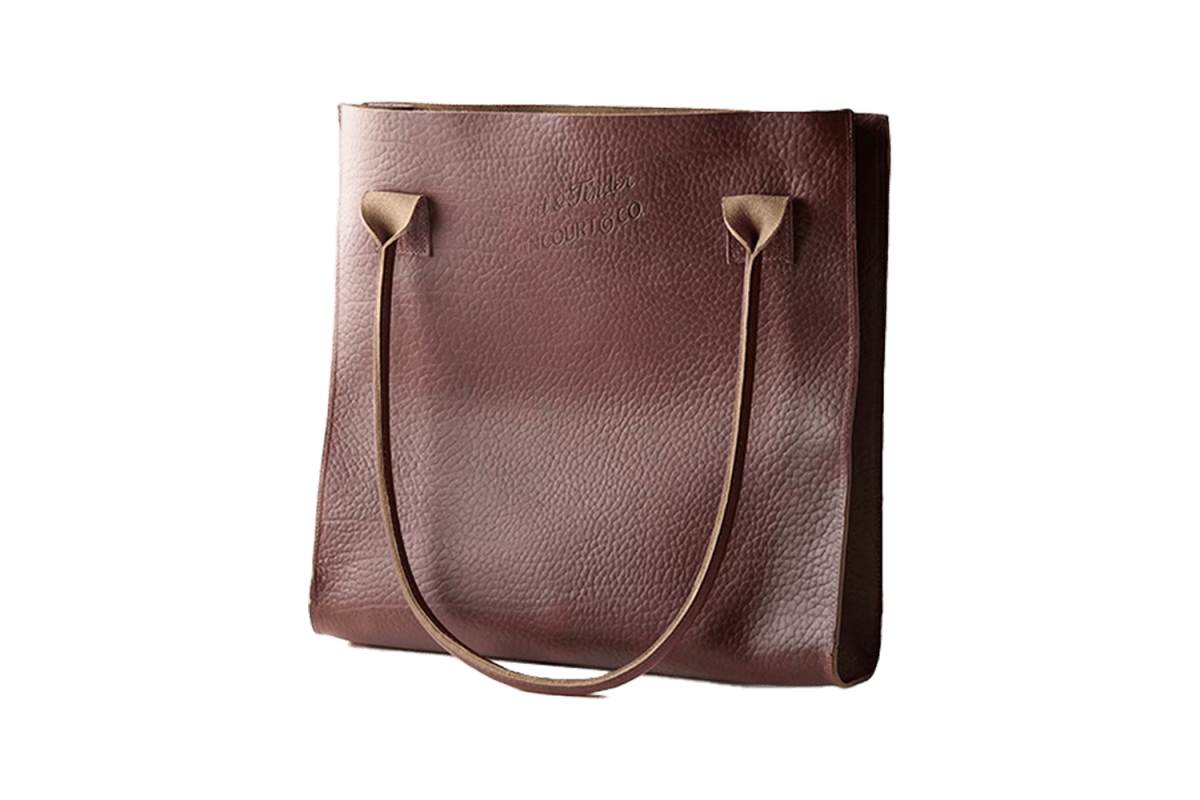 Flint & Tinder x Rancourt Leather Tote