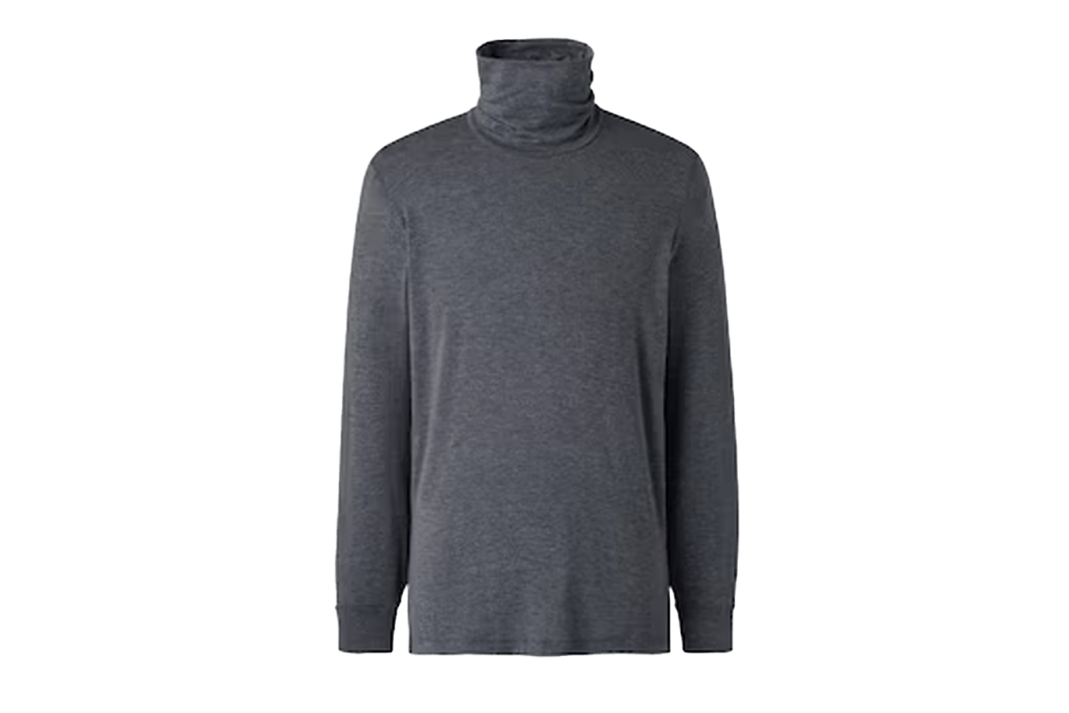 Uniqlo HEATTECH Extra Warm Cashmere Blend Turtleneck