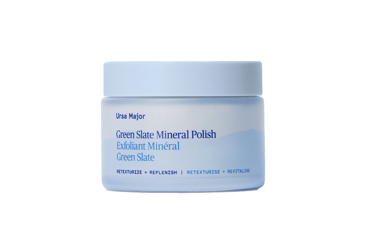 The Exfoliator — Ursa Major Green Slate Mineral Polish