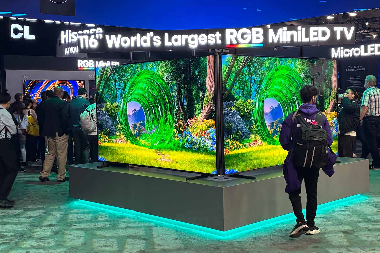 Hisense TVs at CES