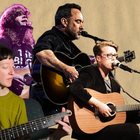 Musicians Jesse Welles, Dave Matthews, Hilary James and Jeremy Messersmith, all of whom have created protest songs speaking out against ICE