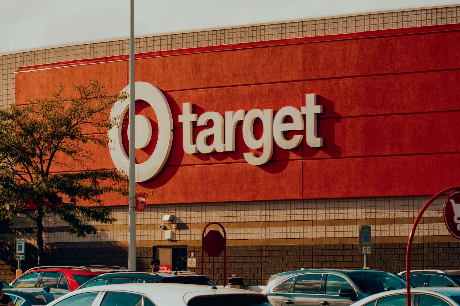 Target logo outside of store