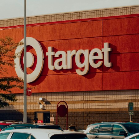 Target logo outside of store