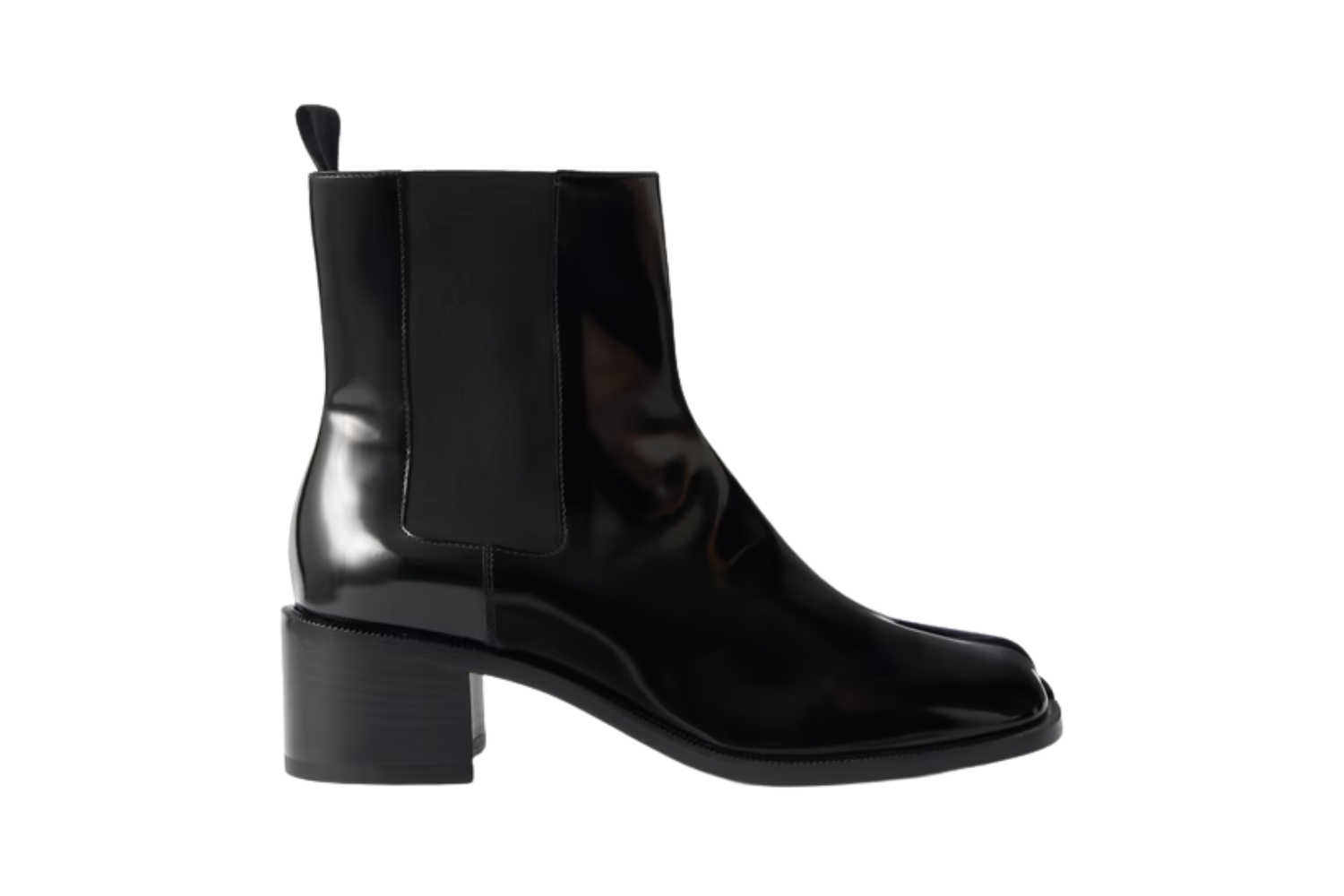 Maison Margiela Tabi Chelsea Leather Boots