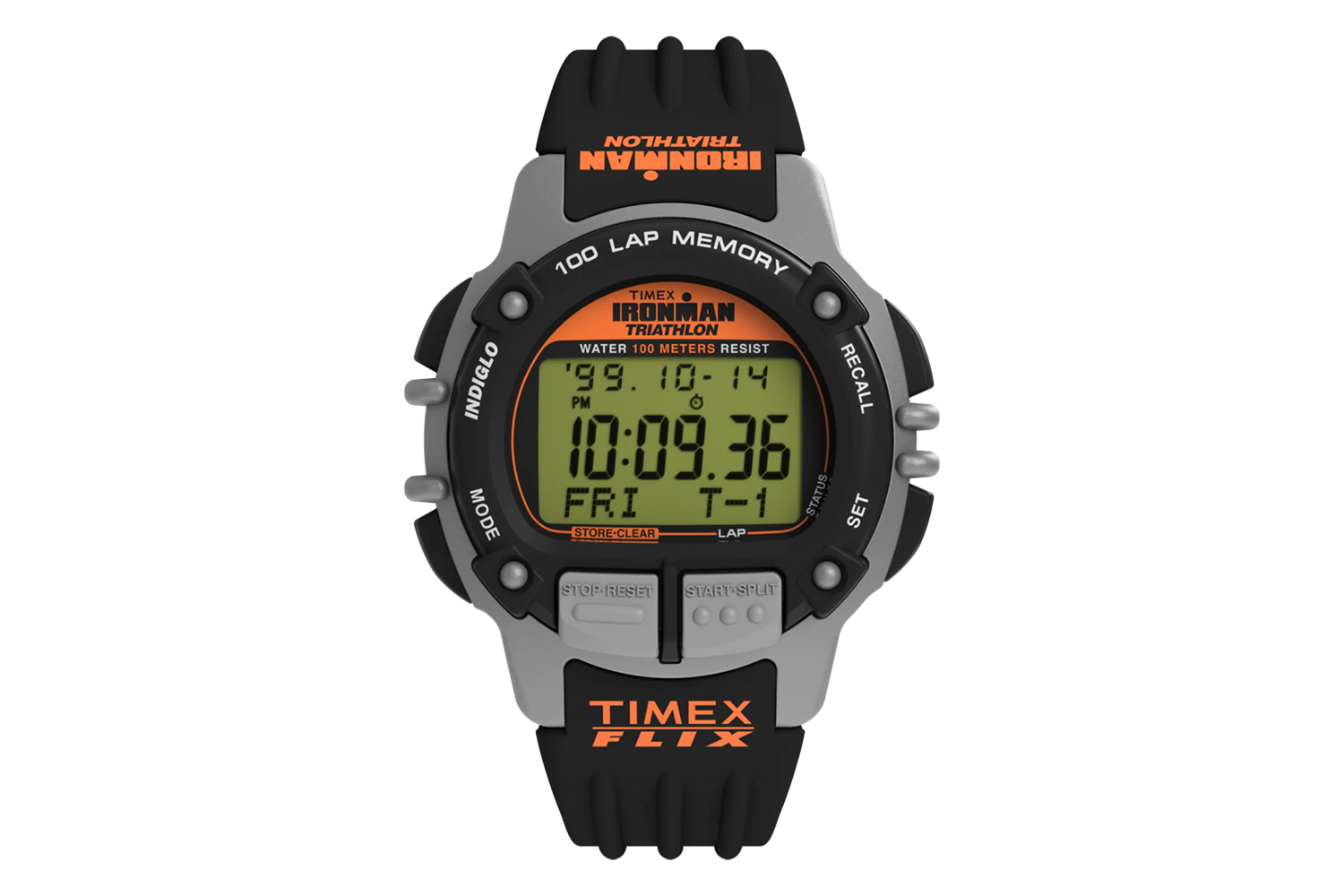 Timex Ironman Flix 100 Lap Watch