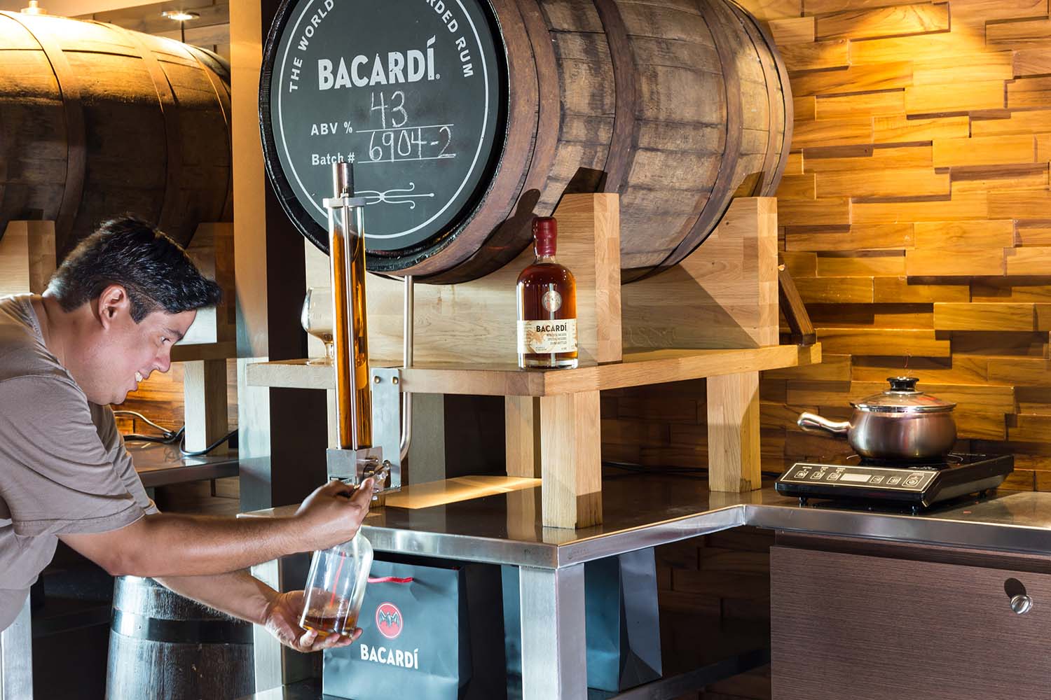 Bacardi distillery experience