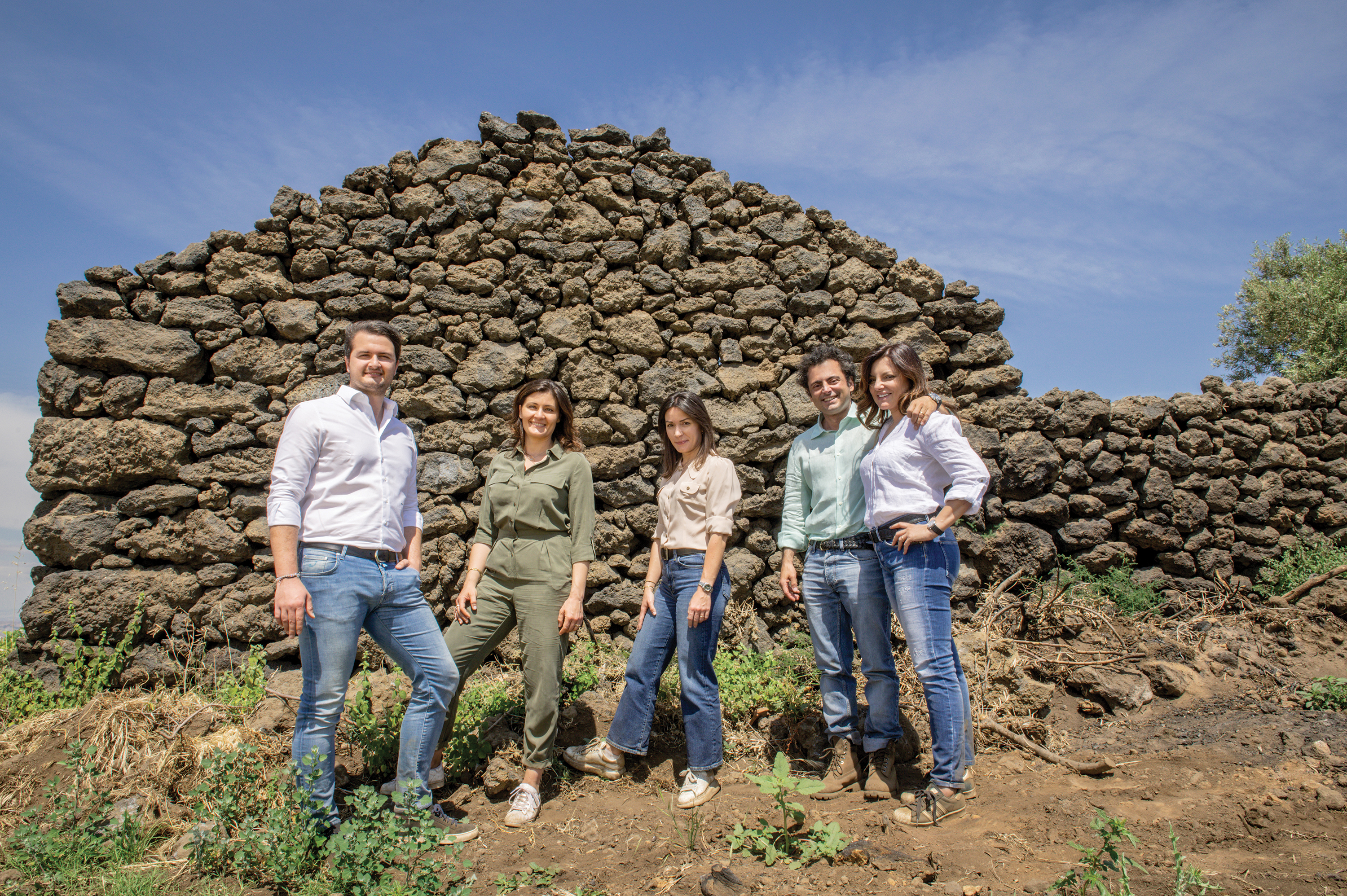 Giovanni Gaja, Gaia Gaja, Rossana Gaja, Alberto Graci, and Elena Graci