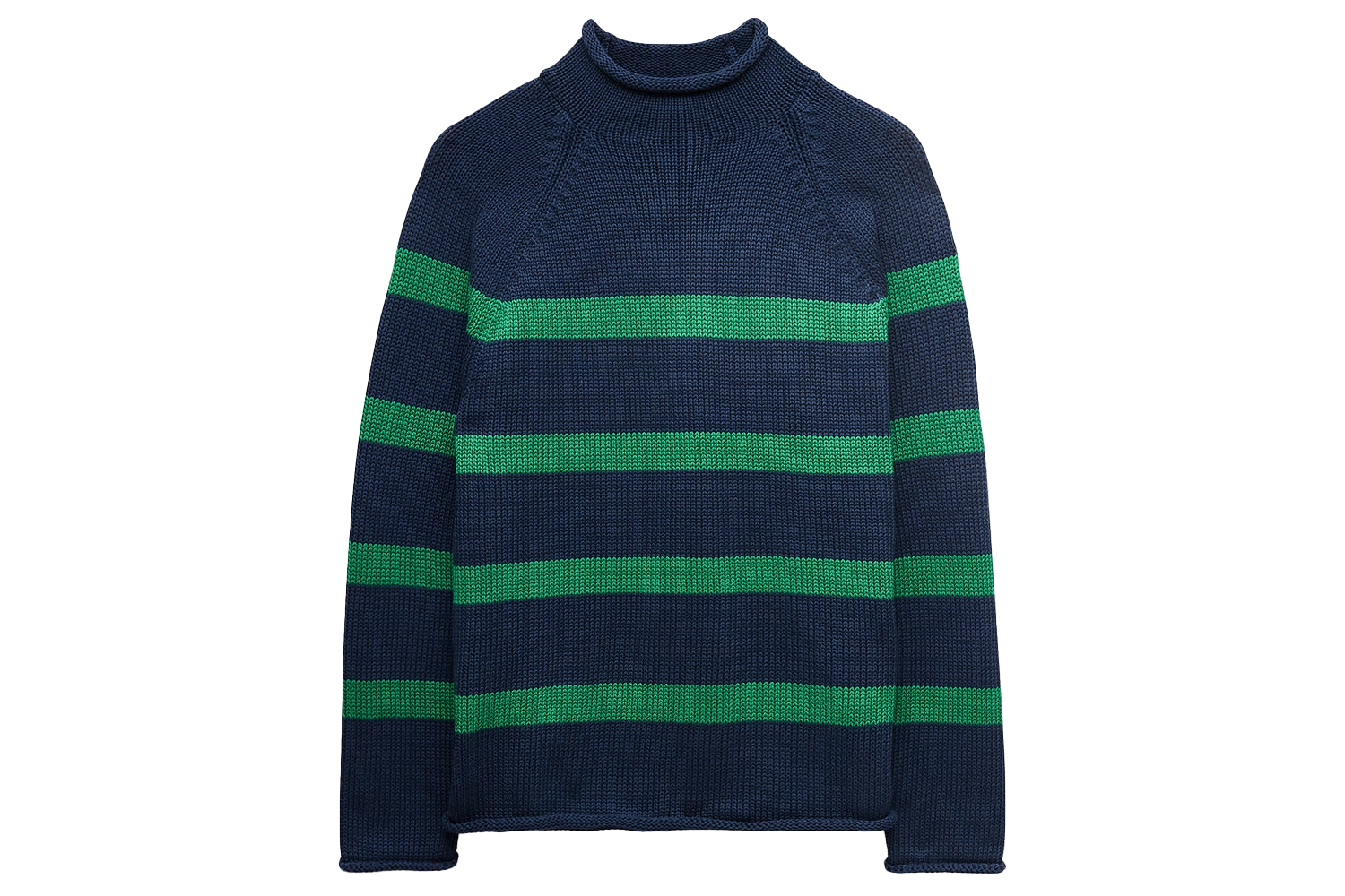 J.Crew 1988 Rollneck Sweater in Stripe