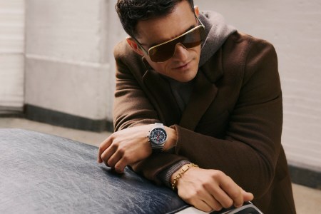 Orlando Bloom Teamed Up With Porsche Design on the Perfect Driving Glasses and Leather Jacket