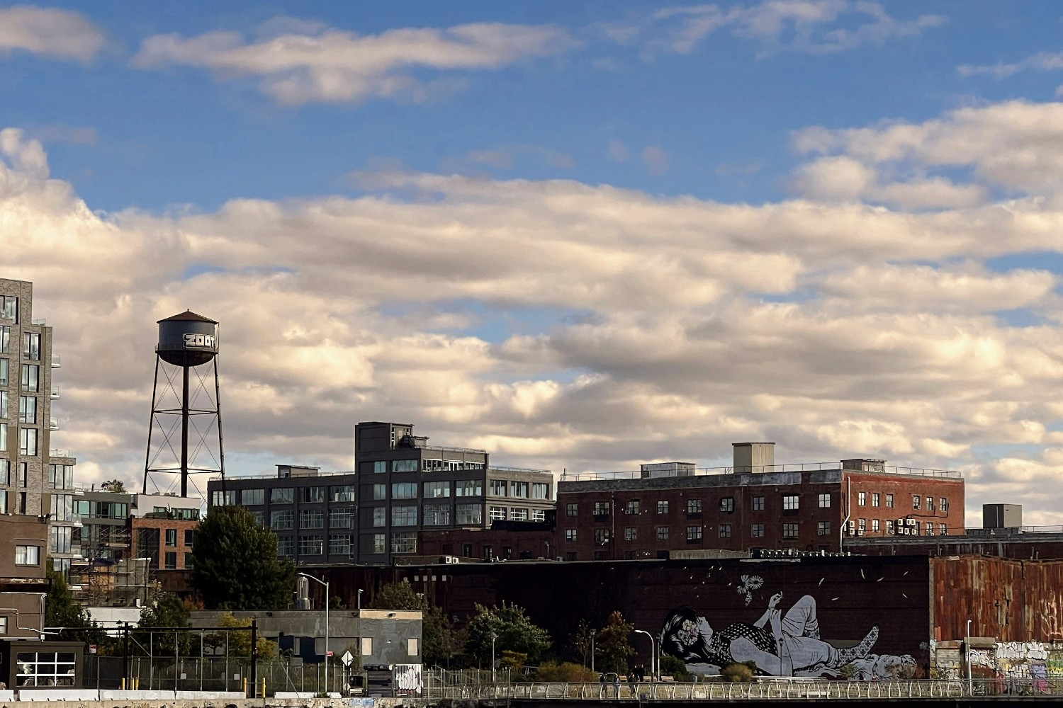Buildings in north Brooklyn