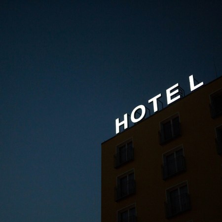 Hotel marquee